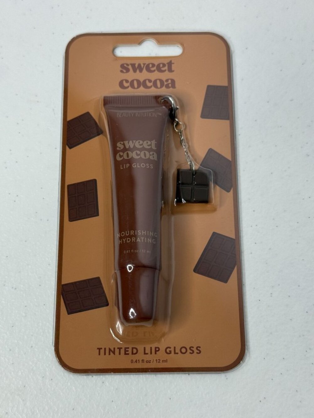 Beauty Intuition Sweet Cocoa Lip Gloss Chocolate Charm Kawaii
